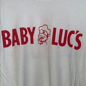 Baby Luc’s NYC Pizza Tee size XL